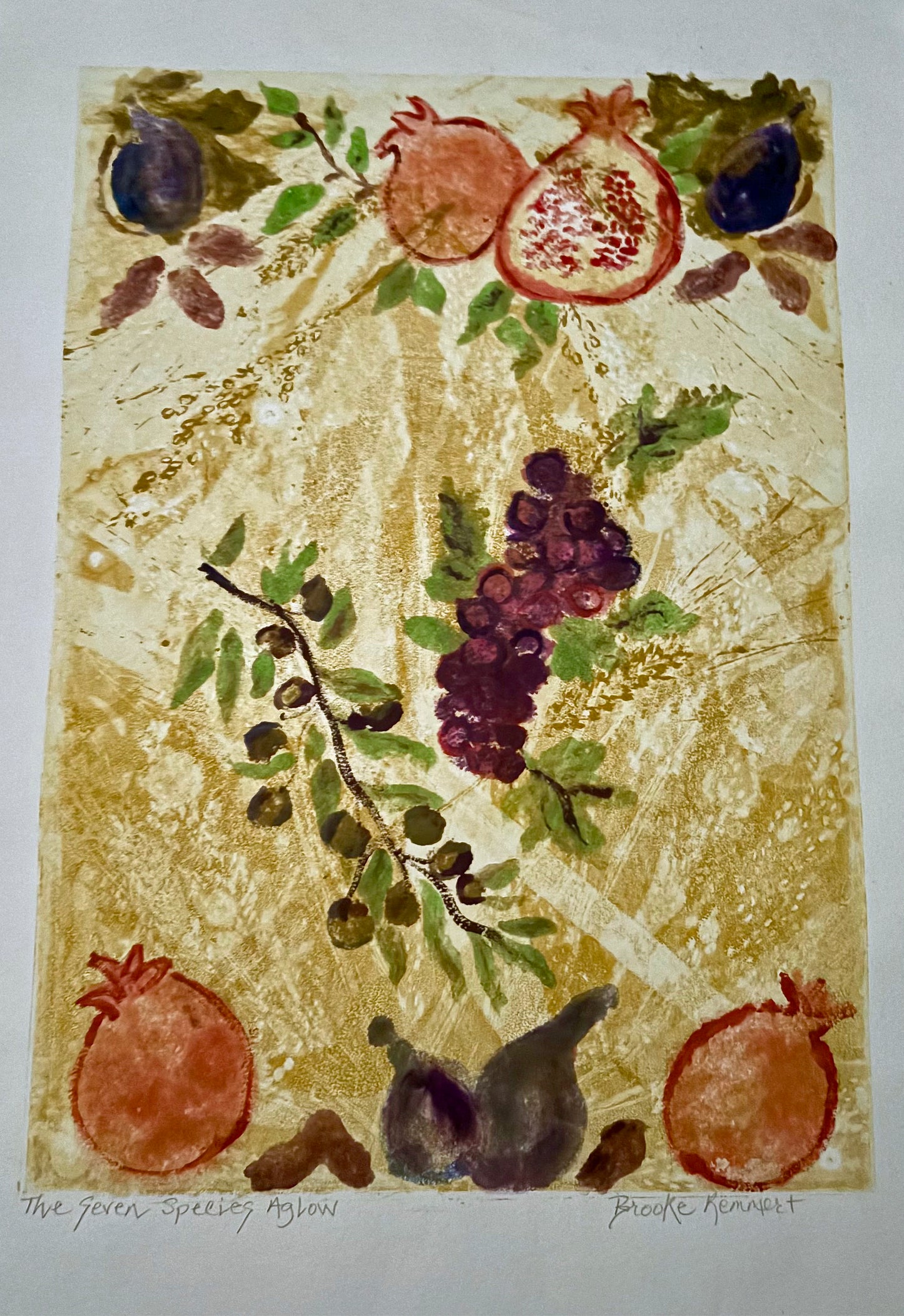 The Seven Species Aglow