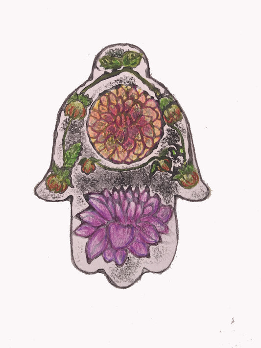 Hamsa of the Garden - not for sale