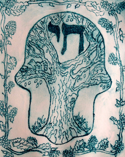 The Hamsa of Chai.